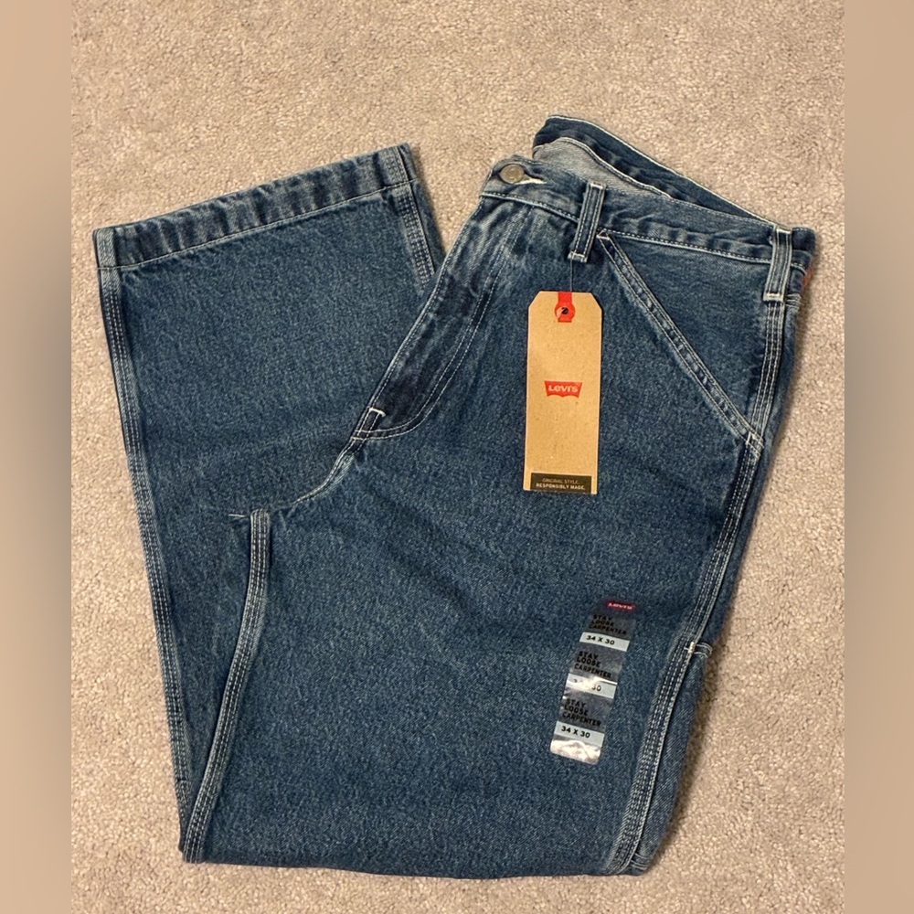 Levi's Relaxed Fit Men's Dark Blue Jeans